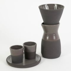 kit café cerâmica silver