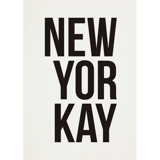 newyorkay, poster nova york