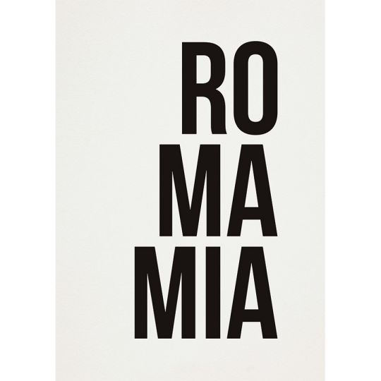 romamia, poster Roma mia